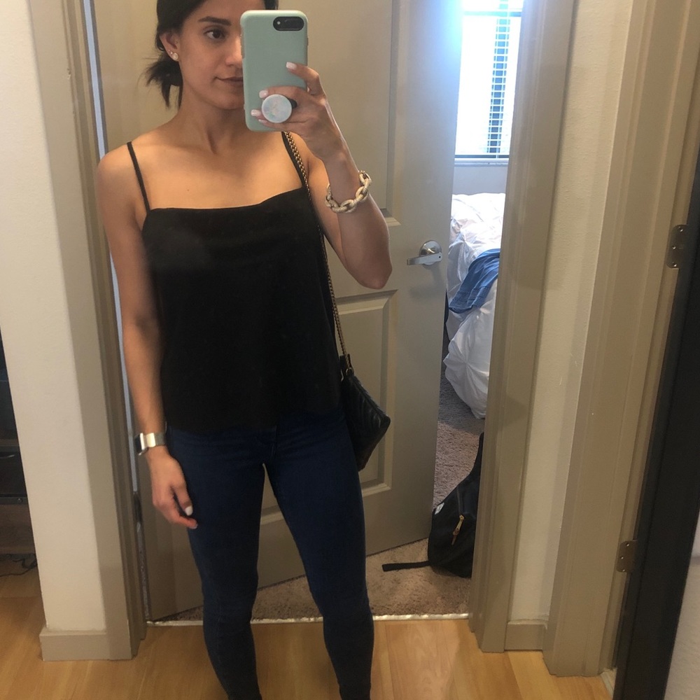 Topshop cowl neck camisole